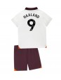Manchester City Erling Haaland #9 Auswärts Trikotsatz für Kinder 2023-24 Kurzarm (+ Kurze Hosen)